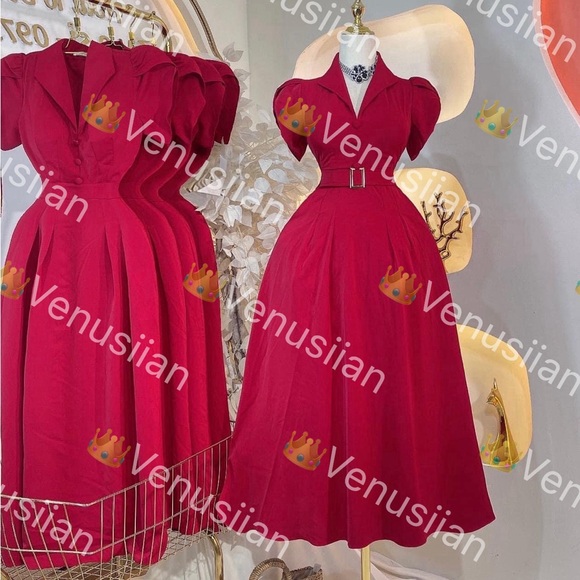 Dresses & Skirts - Red Maxi Dress Lady In res Maxi summer Dresses